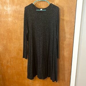 Long sleeve t-shirt dress